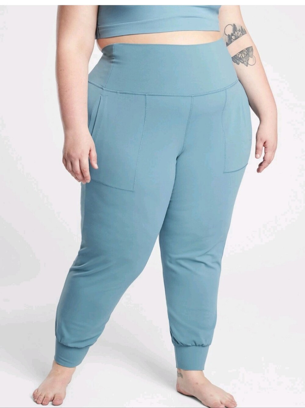 Athleta Salutation Jogger In Powervita High-Waist Jogger Pants